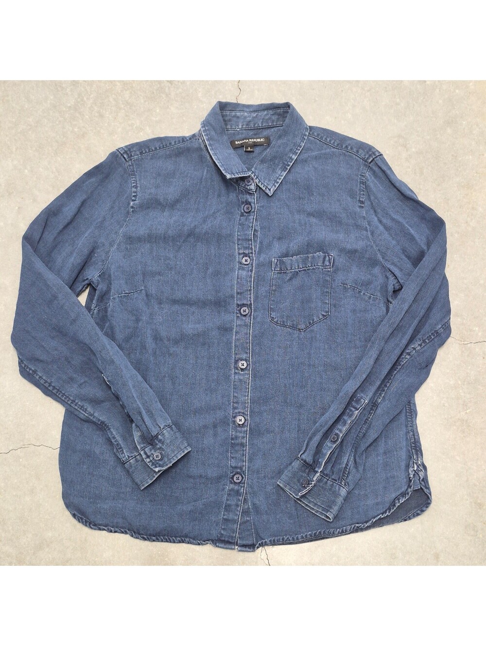 Banana Republic Lyocell Long Sleeve Shirt